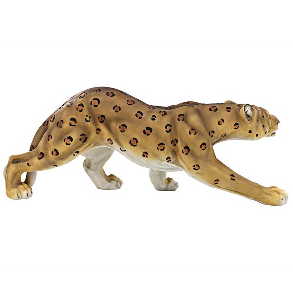 Design Toscano Silent Pursuer Spotted Leopard Garden Statue - JQ7931