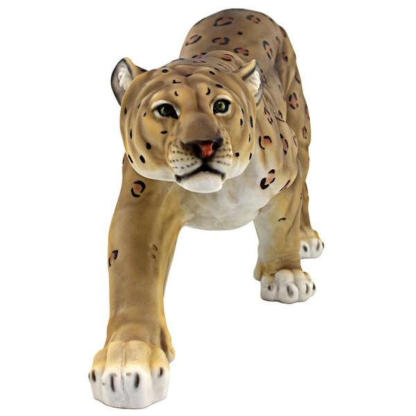 Design Toscano Silent Pursuer Spotted Leopard Garden Statue - JQ7931