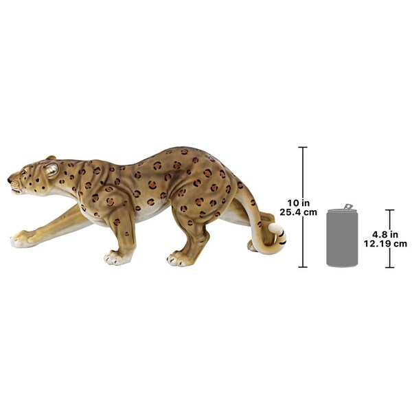 Design Toscano Silent Pursuer Spotted Leopard Garden Statue - JQ7931