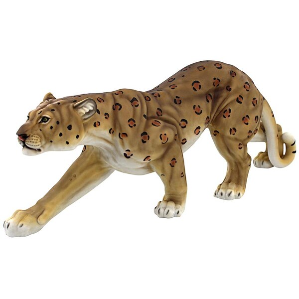 Design Toscano Silent Pursuer Spotted Leopard Garden Statue - JQ7931