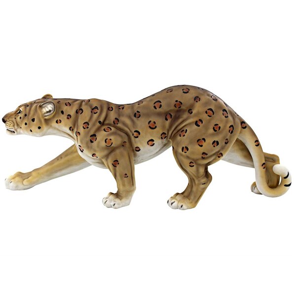 Design Toscano Silent Pursuer Spotted Leopard Garden Statue - JQ7931