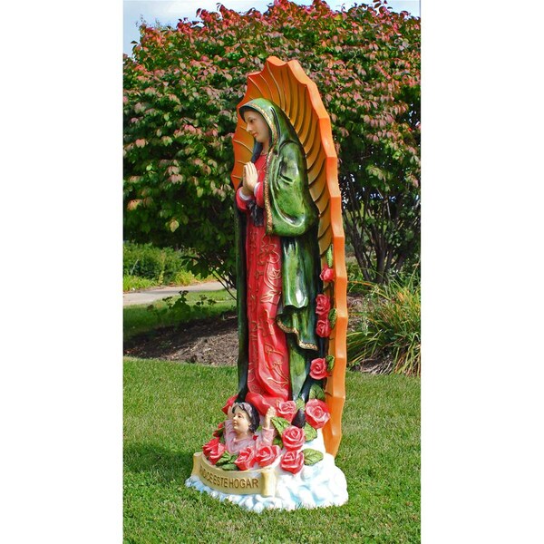Design Toscano The Virgin of Guadalupe Religious Statue: Grande - KY1449