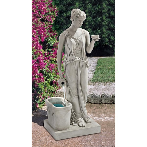 Design Toscano Hebe, Goddess of Youth Garden Fountain - KY2079