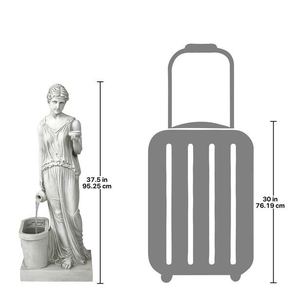 Design Toscano Hebe, Goddess of Youth Garden Fountain - KY2079