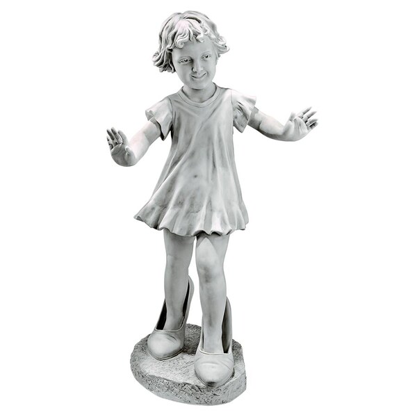Design Toscano Hillary in Heels Garden Girl Statue - KY14651
