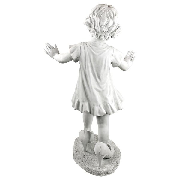 Design Toscano Hillary in Heels Garden Girl Statue - KY14651
