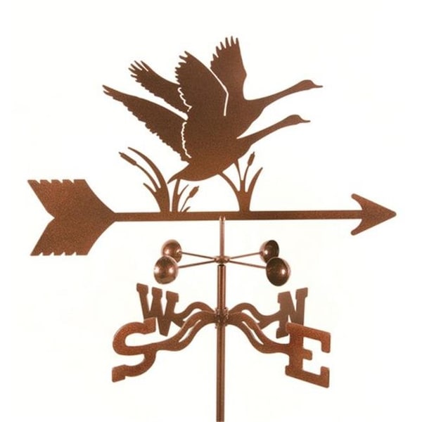 Ez Vane EZ Vane EZ1106-GR Geese Bird Weathervane with Garden Mount - EZ1106-GR