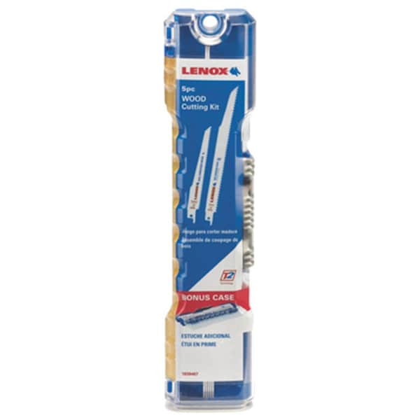 Captain Cold 1839467 5 Piece, Wood Cutting Reciprocating Saw Blade Kit, 5PK - CA699353