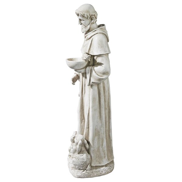 Design Toscano Nature's Nurturer, St. Francis Sculpture: Medium - LY815059