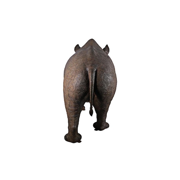 Design Toscano Life-Sized Rhinoceros Statue - NE140042