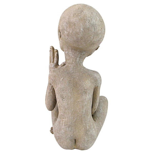 Design Toscano Greetings Earthlings UFO Alien Statue - LY612303
