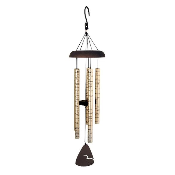 Marson Carson 62901 30 in. Signature Sonnet Windchime - Mother Bronze - 62901