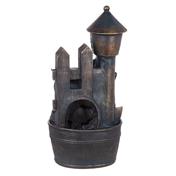 Design Toscano Backyard Buckets of Fun Cascading Waterfall Garden Fountain - SH205068
