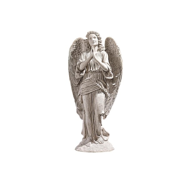 Design Toscano Grand Basilica Praying Angel Garden Statue - NE90055