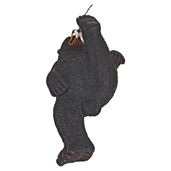 Design Toscano Smell the Flowers Garden Bear Statue - QM16036
