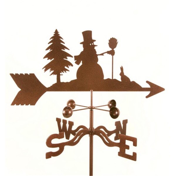 Ez Vane Snowman Weathervane with Roof Mount - EZ1807-RF