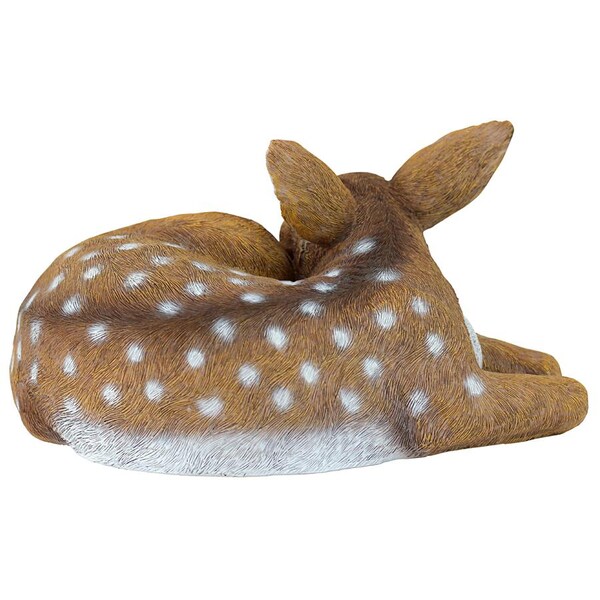 Design Toscano Hershel, the Forest Fawn Baby Deer Statue - QM2737500