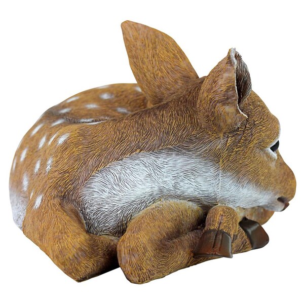 Design Toscano Hershel, the Forest Fawn Baby Deer Statue - QM2737500