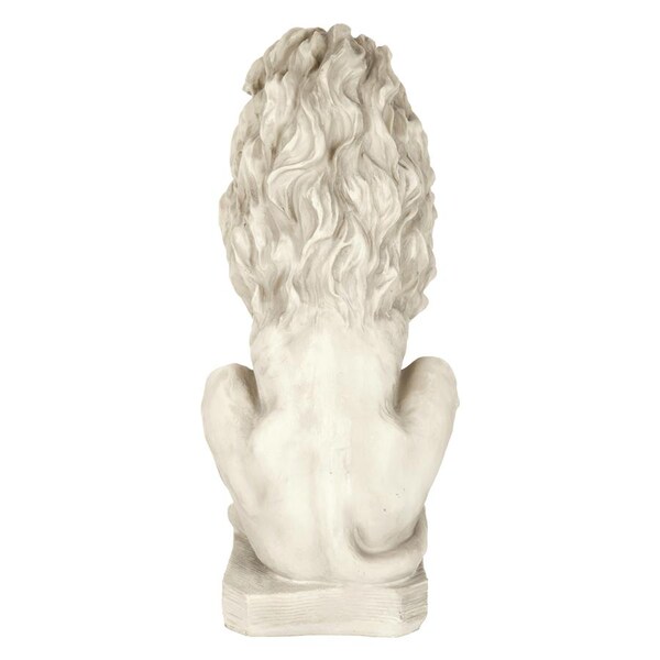 Design Toscano Mansfield Manor Lion Sentinel Statue: Looking Right - SH43