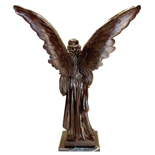 Design Toscano Heaven's Angel Cast Bronze Garden Statue - KW57989