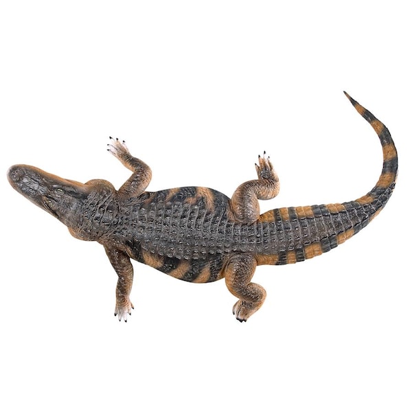 Design Toscano Stalking Swamp Predator: Alligator Garden Statue - NE80142