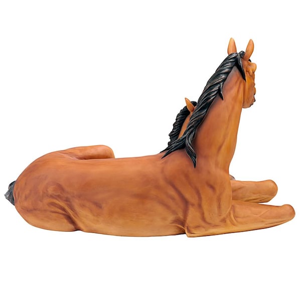 Design Toscano Motherly Love Pony Foal and Mare Horse Statue - AL307690