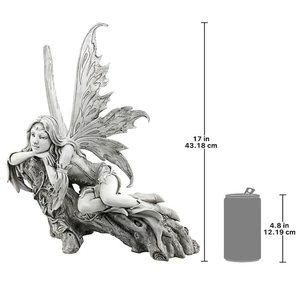 Design Toscano Pause to Ponder Fairy Garden Statue - CL6857