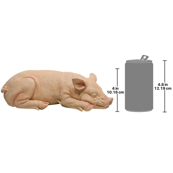 Design Toscano Sandman and Porker, the Piggies Garden Statues: Sandman - QM224171