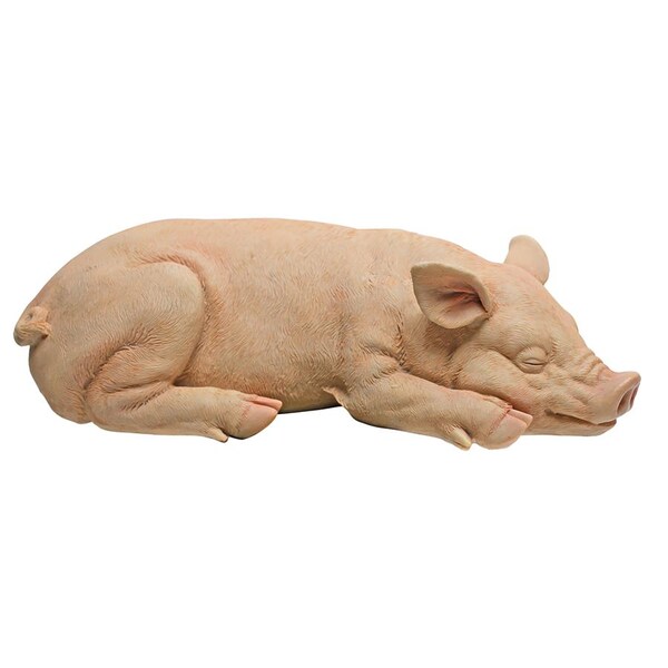 Design Toscano Sandman and Porker, the Piggies Garden Statues: Sandman - QM224171