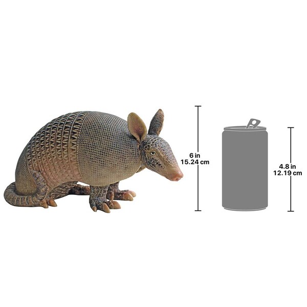 Design Toscano Tank, the Armadillo Garden Statue - QM2466400