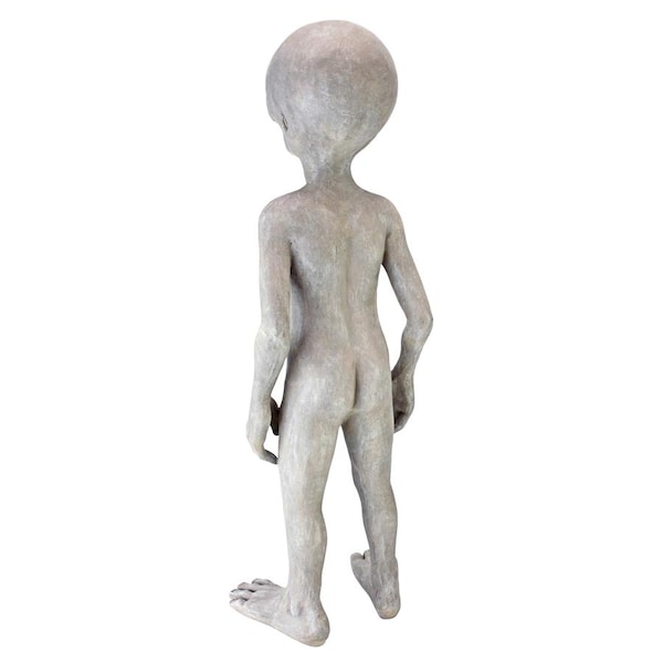 Design Toscano The Out-of-this-World Alien Extra Terrestrial Statue: Medium - LY612251