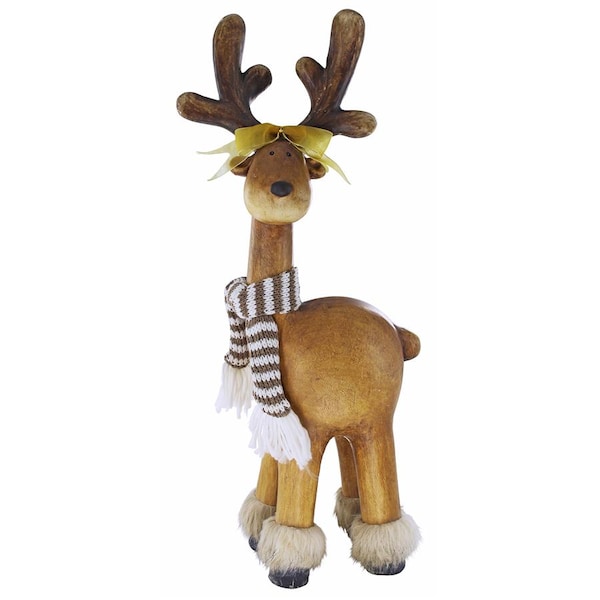 Design Toscano Santa's Second Team Holiday Reindeer Statue: Zoey - DS19767