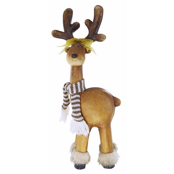 Design Toscano Santa's Second Team Holiday Reindeer Statue: Zoey - DS19767