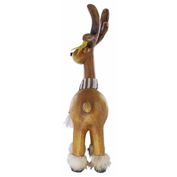 Design Toscano Santa's Second Team Holiday Reindeer Statue: Zoey - DS19767