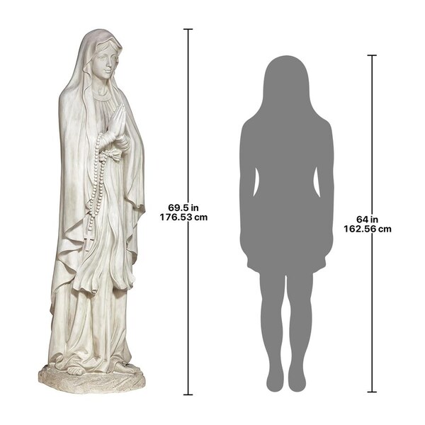 Design Toscano Life-Size Blessed Virgin Mary Statue - KY1314