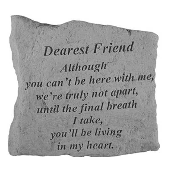 Kay Berry Dearest Friend Although You Can-T Be Here - Memorial - 5.25 Inches X 5.25 Inches - 16320