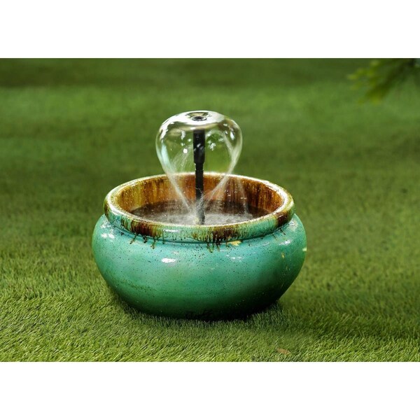 Vaser Designs Lyconia Distressed-style Polyresin Water Fountain - VA2999131