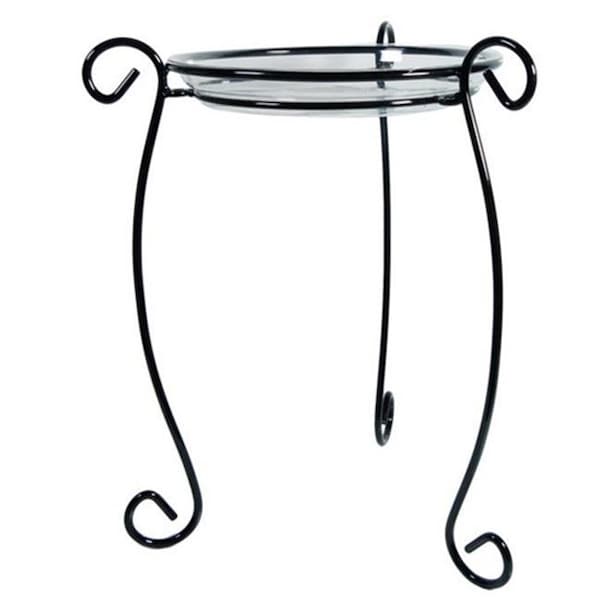 Pipers Pit Simply Perfect Plant Stand; 18-Inches; Black - PI21879