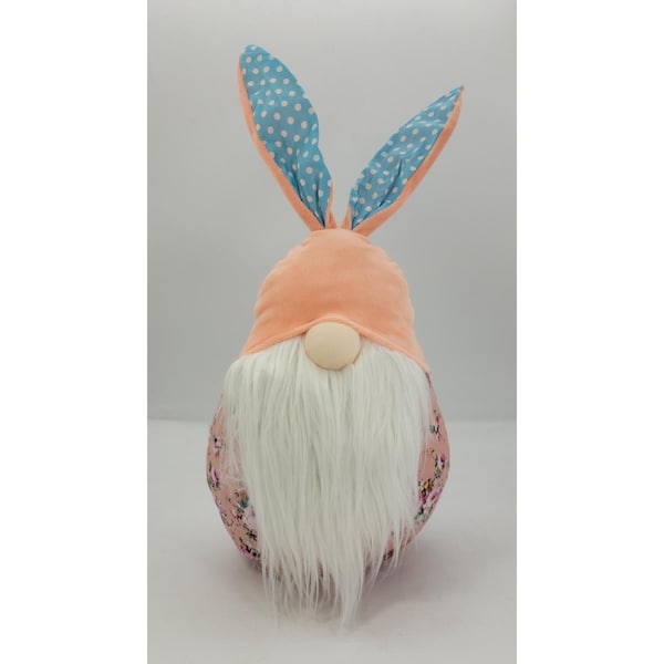 Palacedesigns 21 x 10 x 9 in. Pink Groovy Easter Bunny Gnome - PA3102044
