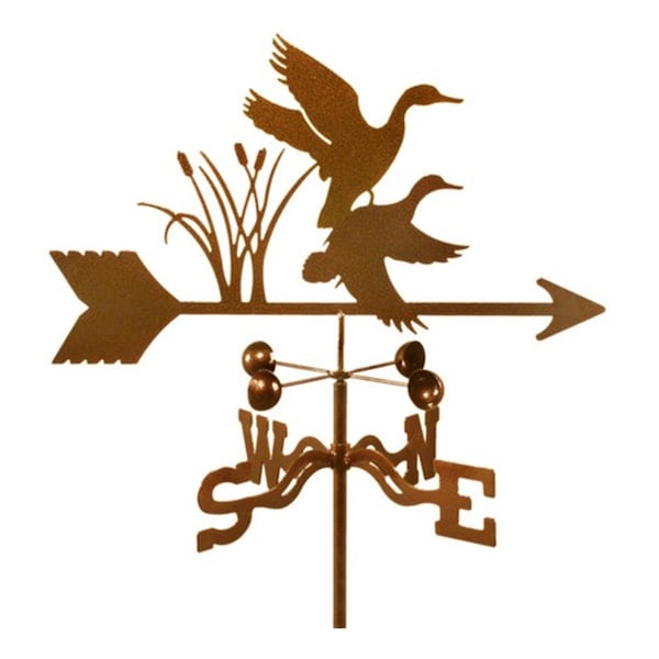 Ez Vane EZ Vane EZ1104-RF Ducks Bird Weathervane with Roof Mount - EZ1104-RF
