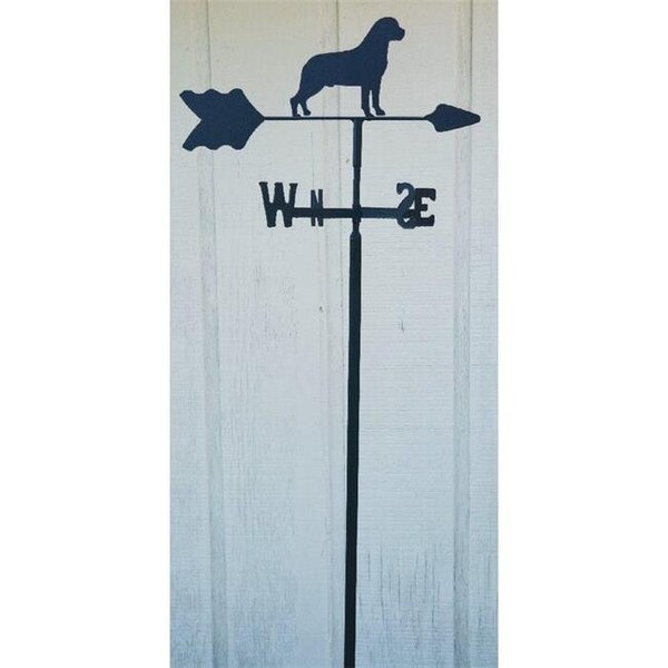 The Lazy Scroll The Lazy Scroll rottyin Rottweiler Garden Mount Weathervane - ROTTYIN