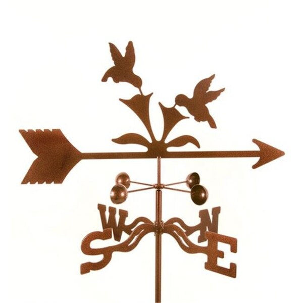 Ez Vane EZ Vane EZ1108-DK Hummingbirds Weathervane with Deck Mount - EZ1108-DK