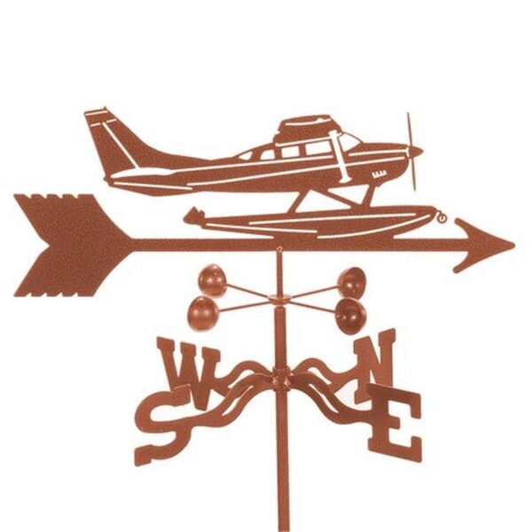 Ez Vane EZ Vane EZ1005-GR Float Airplane Weathervane with Garden Mount - EZ1005-GR