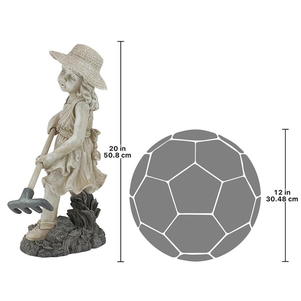 Design Toscano Rebecca, Young Gardener Sculpture - NG29871