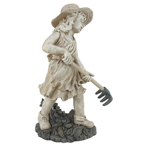 Design Toscano Rebecca, Young Gardener Sculpture - NG29871