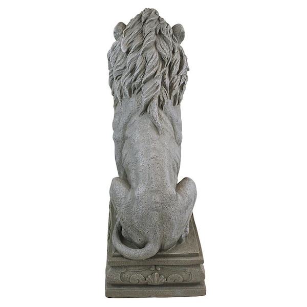 Design Toscano Fouquet Royal Palace Sentinel Lion Statue: Set of Two - LY988278