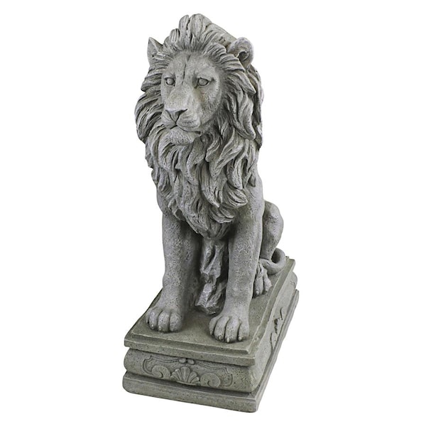 Design Toscano Fouquet Royal Palace Sentinel Lion Statue: Set of Two - LY988278