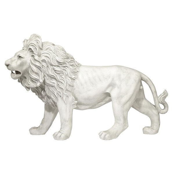 Design Toscano Regal Lion Sentinel of Grisham Manor Statue: Right Foot Forward - KY1671