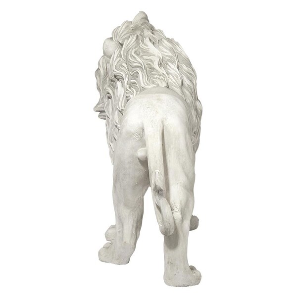 Design Toscano Regal Lion Sentinel of Grisham Manor Statue: Right Foot Forward - KY1671
