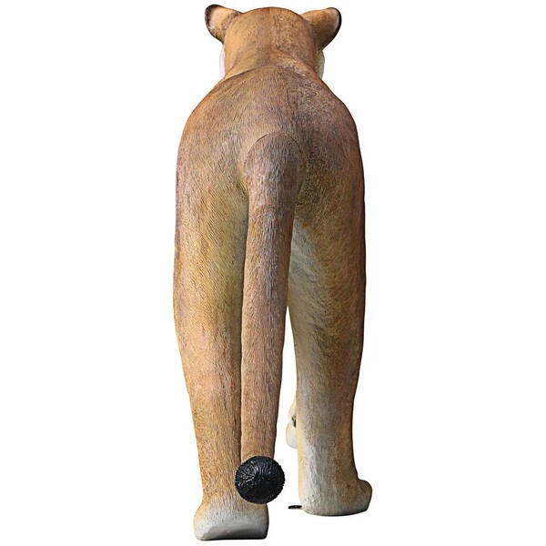 Design Toscano The Grande-Scale Wildlife Animal Collection: Lioness on the Prowl Statue - NE180220